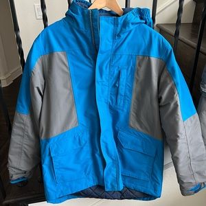 Boys Large Lands End Ski Jacket